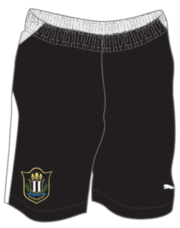 Puma NUFC Shorts-Black